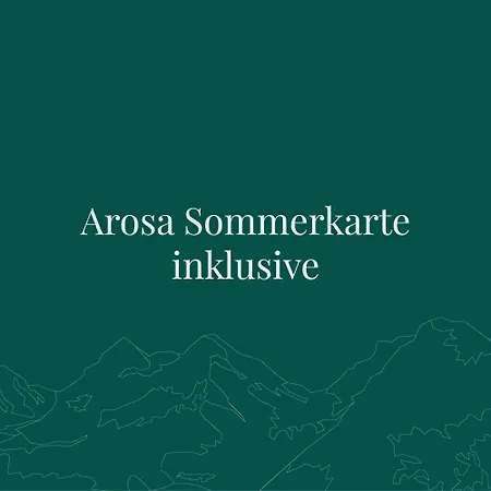 Eden C By Vacations, Exklusive Mit Terrasse & Parkplatz Im Zentrum Appartement Arosa
